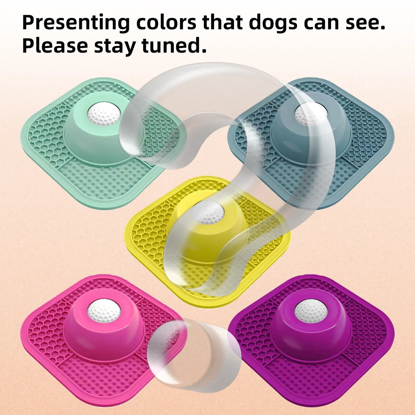 PLOSIF Slow Feeder Dog Bowl with Anti-Slip Ball-In Design for Liquid Treats - 3/4 Cup Capacity for Bone Broth and Yogurt, Ideal for Small to Large Breeds, Supports Dietary Supplement and Post-Operative Nutrition