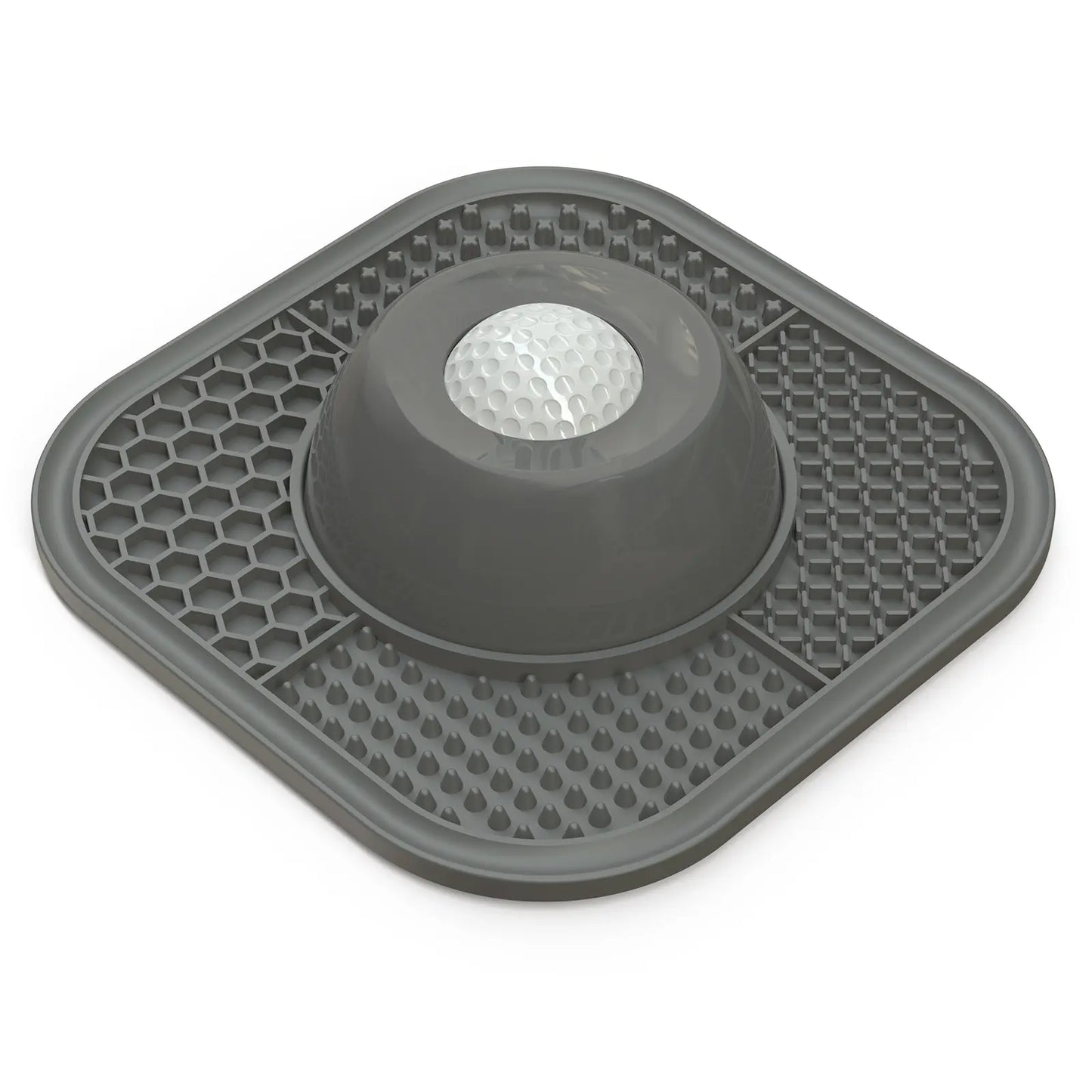 PLOSIF Slow Feeder Dog Bowl with Anti-Slip Ball-In Design for Liquid Treats - 3/4 Cup Capacity for Bone Broth and Yogurt, Ideal for Small to Large Breeds, Supports Dietary Supplement and Post-Operative Nutrition