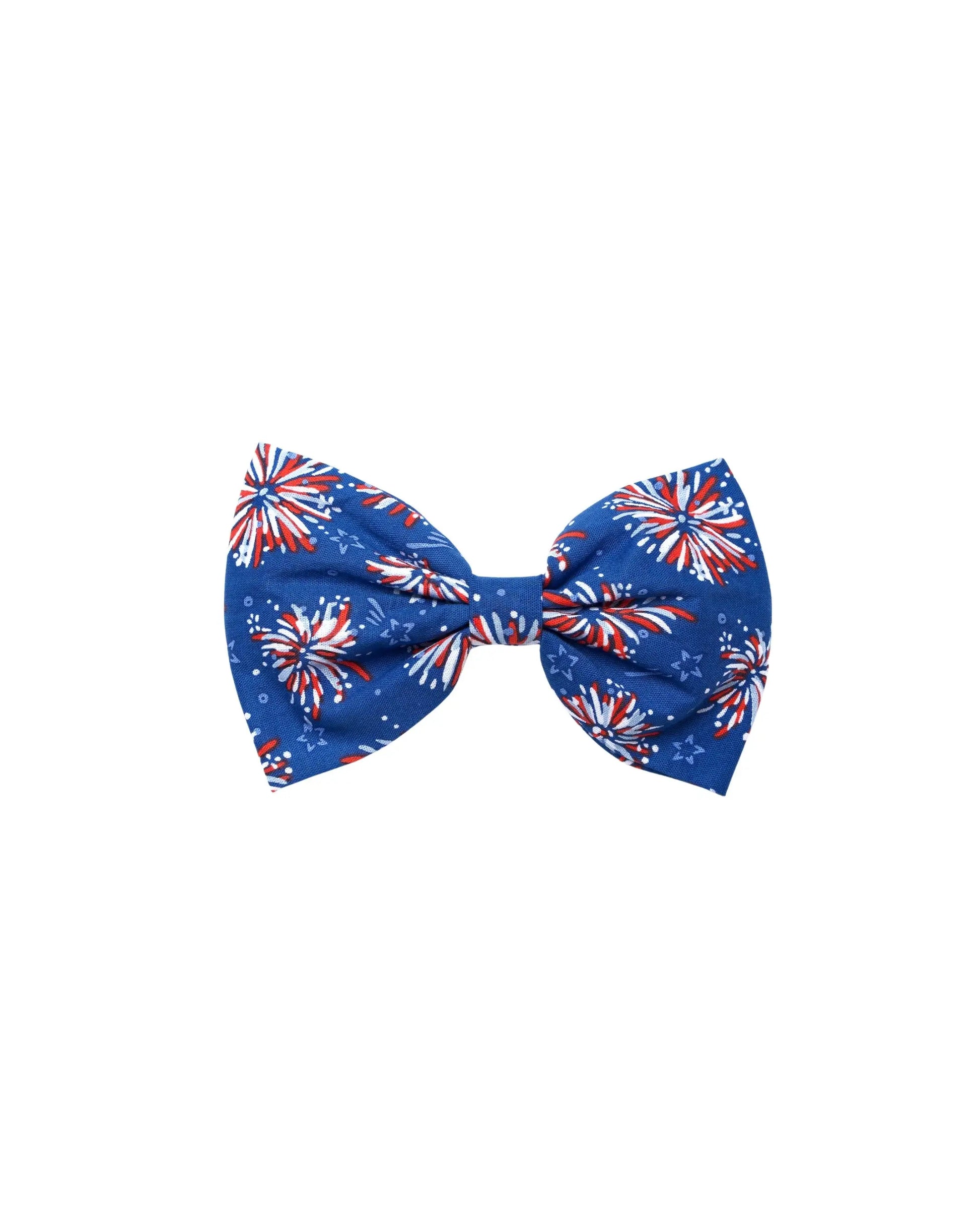 Fourth of July Slide on the Collar Pet Bow Ties - Cotton - Washable