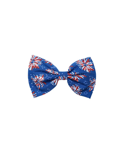 Fourth of July Slide on the Collar Pet Bow Ties - Cotton - Washable
