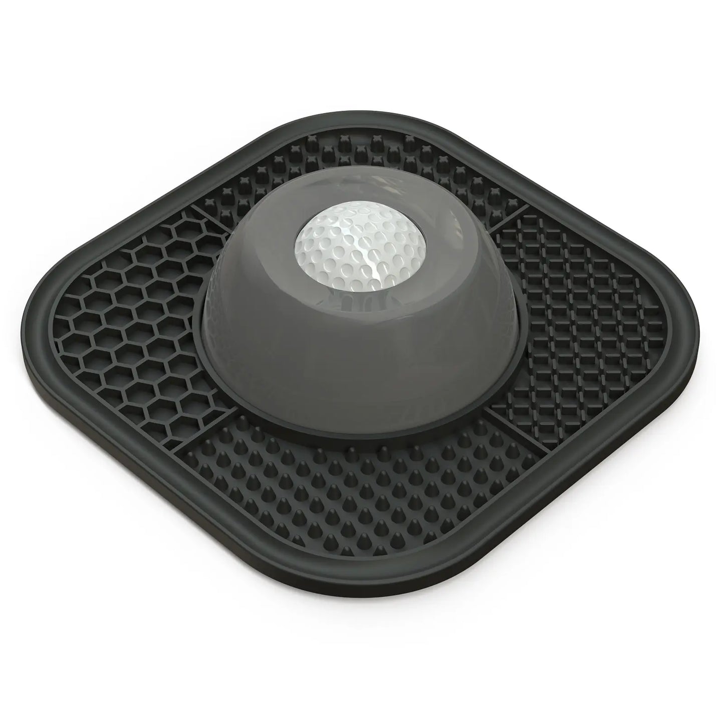PLOSIF Slow Feeder Dog Bowl with Anti-Slip Ball-In Design for Liquid Treats - 3/4 Cup Capacity for Bone Broth and Yogurt, Ideal for Small to Large Breeds, Supports Dietary Supplement and Post-Operative Nutrition