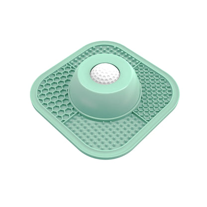 PLOSIF Slow Feeder Dog Bowl with Anti-Slip Ball-In Design for Liquid Treats - 3/4 Cup Capacity for Bone Broth and Yogurt, Ideal for Small to Large Breeds, Supports Dietary Supplement and Post-Operative Nutrition