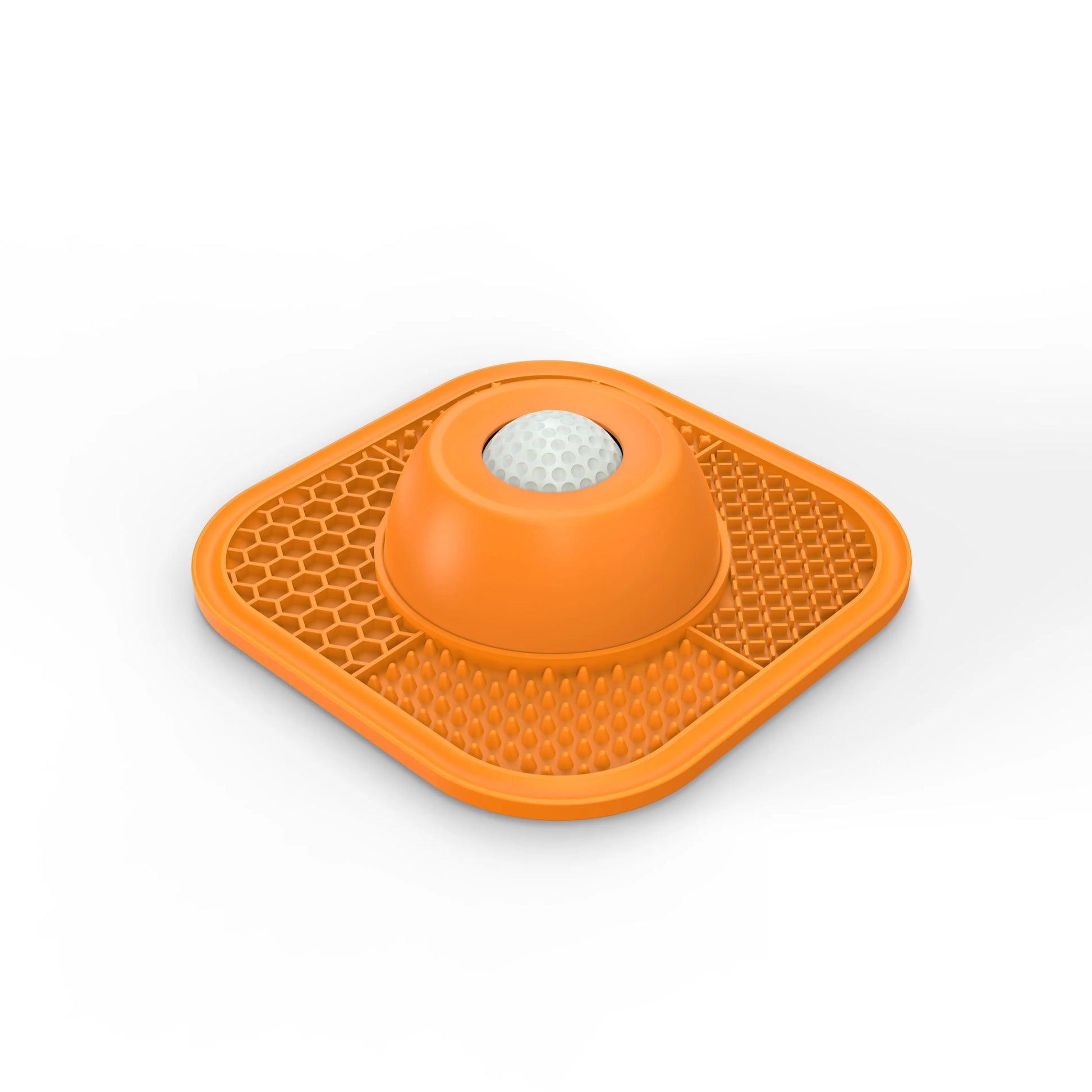 PLOSIF Slow Feeder Dog Bowl with Anti-Slip Ball-In Design for Liquid Treats - 3/4 Cup Capacity for Bone Broth and Yogurt, Ideal for Small to Large Breeds, Supports Dietary Supplement and Post-Operative Nutrition